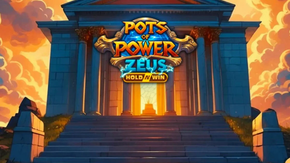 Pots of Power: Zeus স্লট গেমের গ্রিক থিমযুক্ত ইন্টারফেস